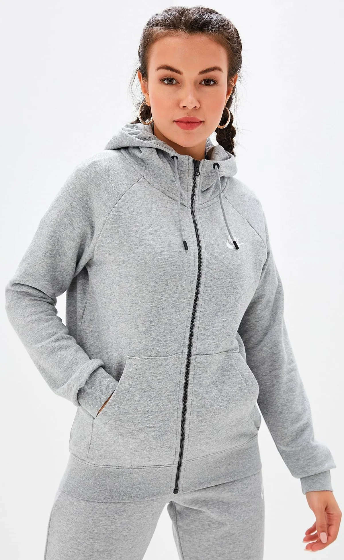 Кофта жіночі Nike W Nsw Essntl Flc Fz Hoodie (BV4122-063)