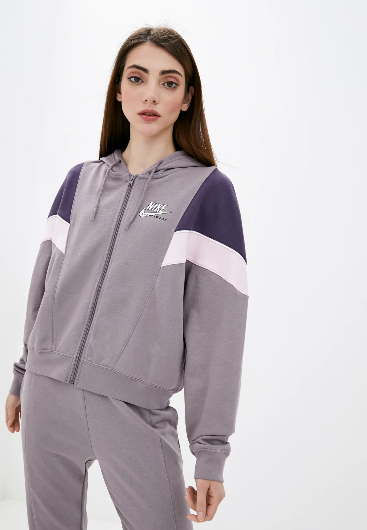 Кофта жіночі Nike W Nsw Heritage Fz Flc (CZ8600-531)