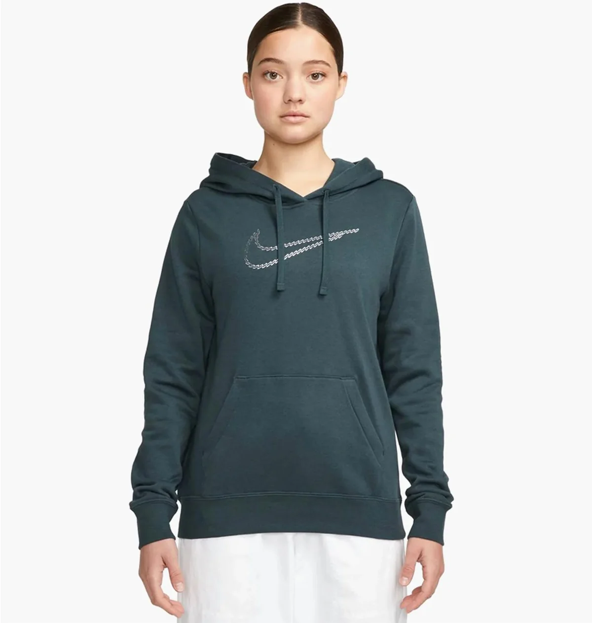 Кофта жіночі Nike W Nsw Pe Clb Flc (FB8763-328)