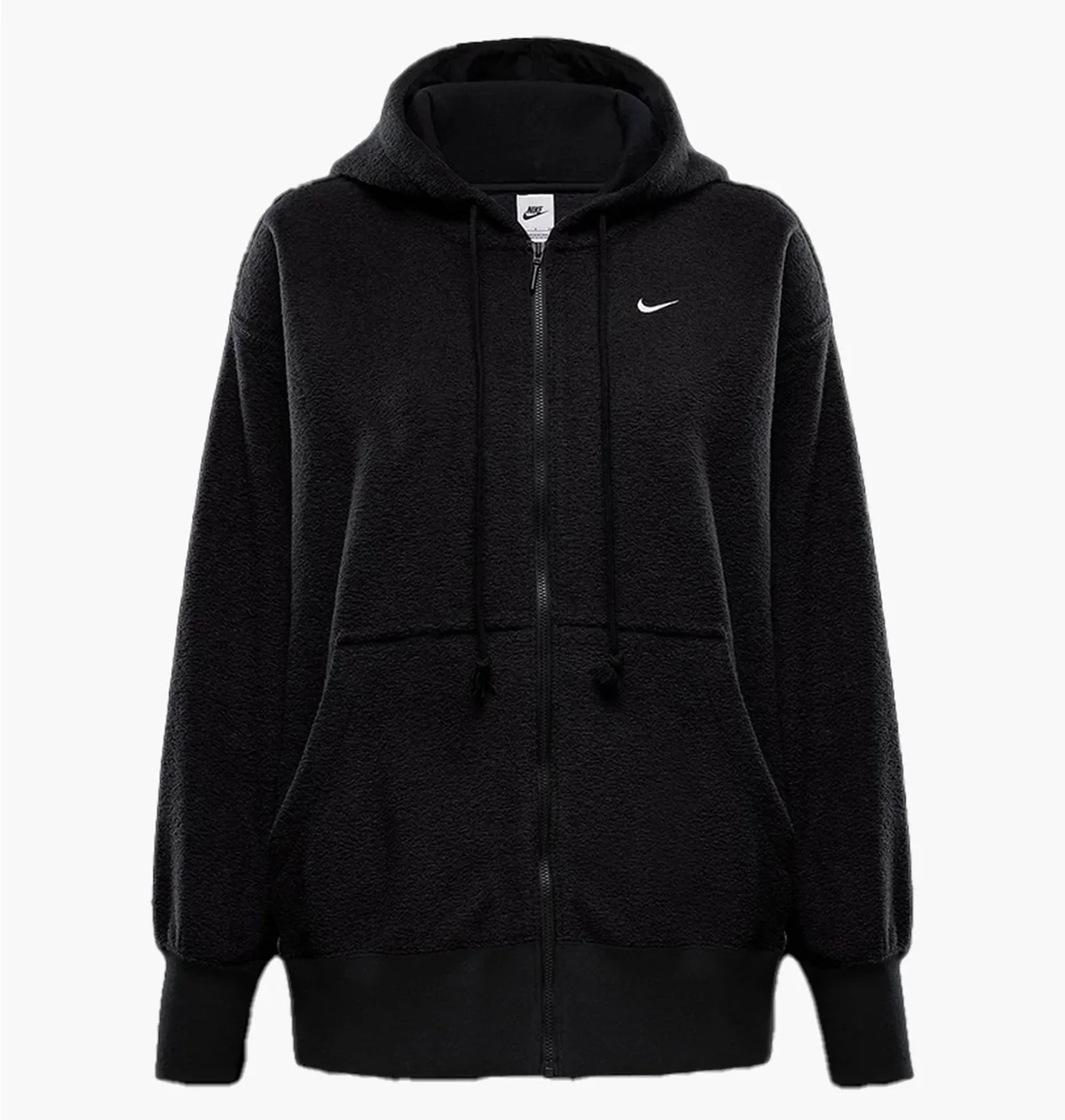 Кофта жіночі Nike W Nsw Phnx Plsh Fz Hdy Black (FZ1267-010)
