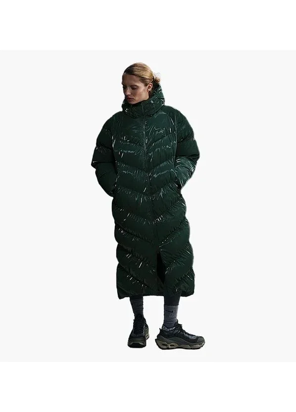 Кофта жіночі Nike W Nsw Tf Os Shn Snfl Wnpfr Pka (FV7827-338)