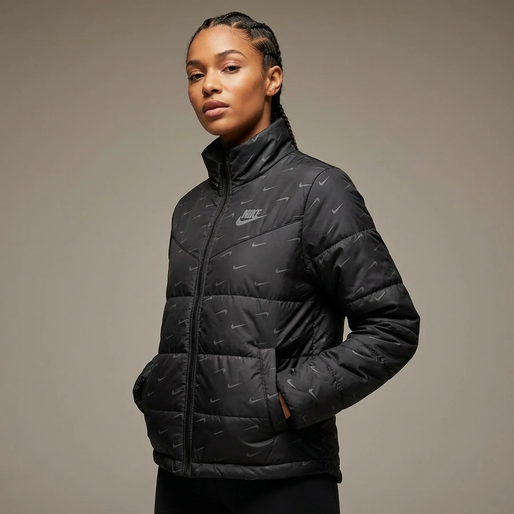 Кофта жіночі Nike W Nsw Tf Snfl Nk Clsc Pfr Aop (FV7941-010)