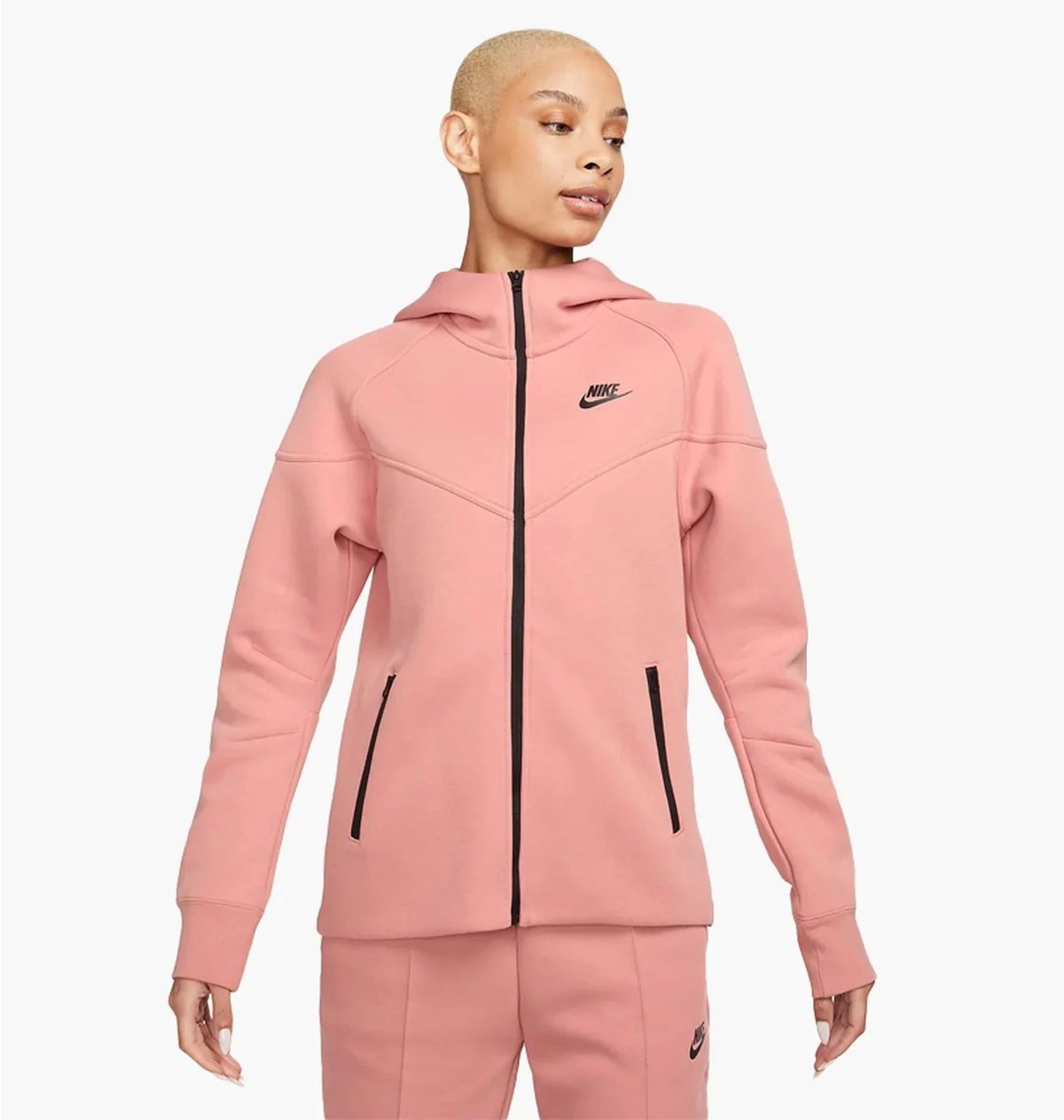 Кофта жіночі Nike Women's Tech Fleece Windrunner Full-Zip Hoodie (FB8338-618)