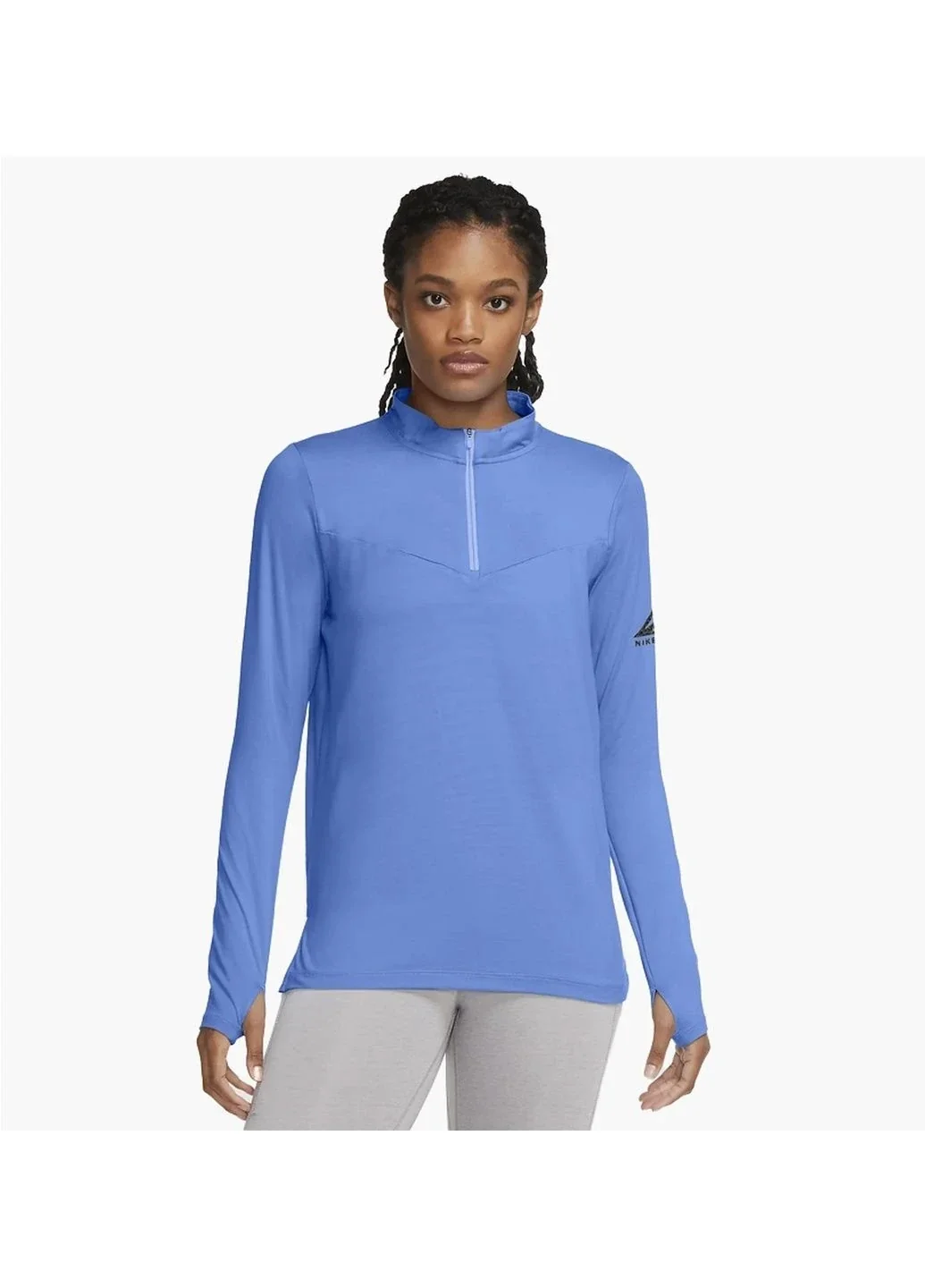 Кофта жіночі Nike Element Trail Running Green (DC5217-361)