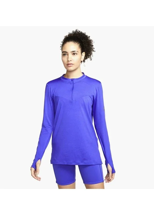 Кофта жіночі Nike Womens Trail Running Midlayer Violet (DC5217-430)