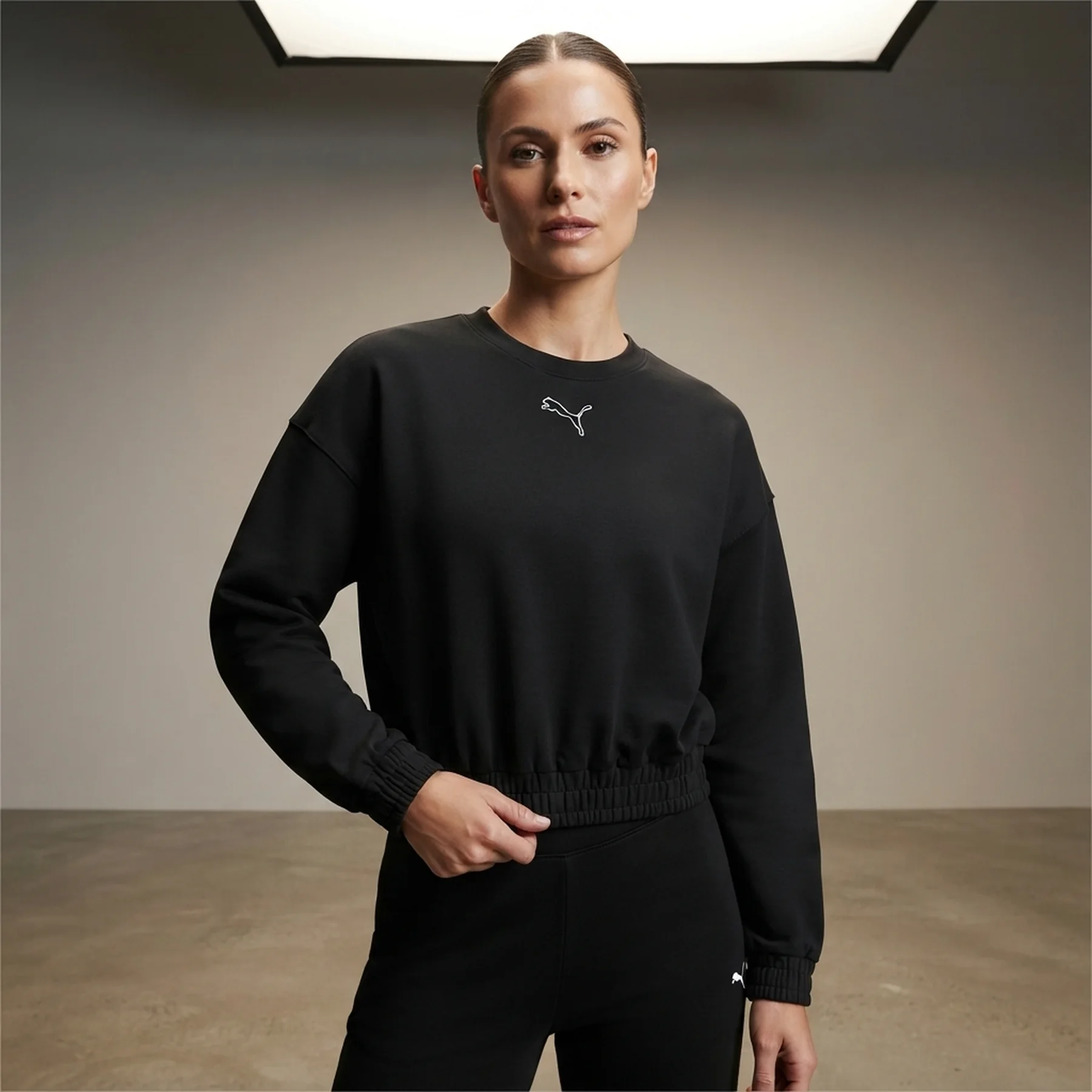 Кофта жіночі Puma Crew Tr Black (847094-01)