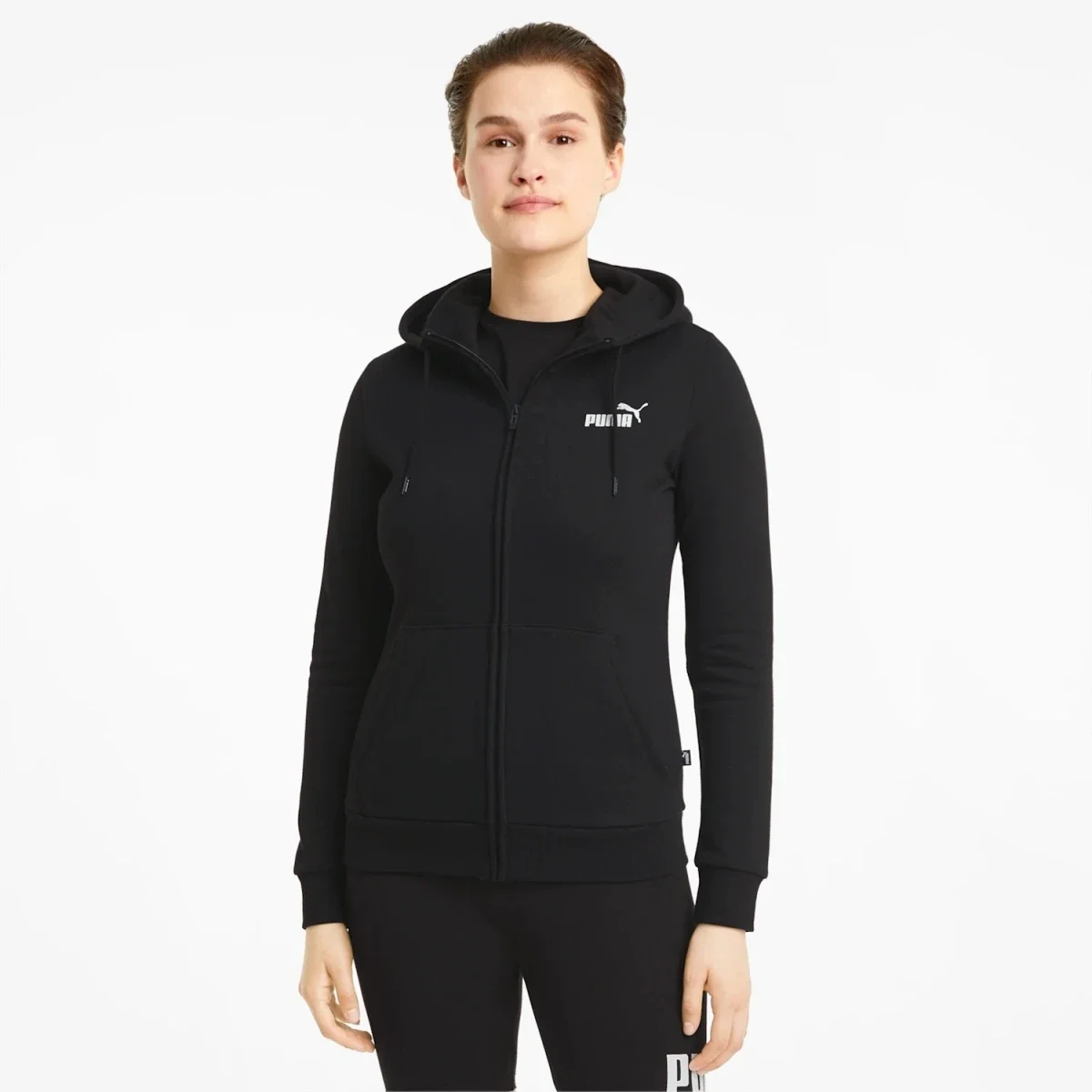 Кофта жіночі Puma Ess Full-Zip Hoodie (58681101)