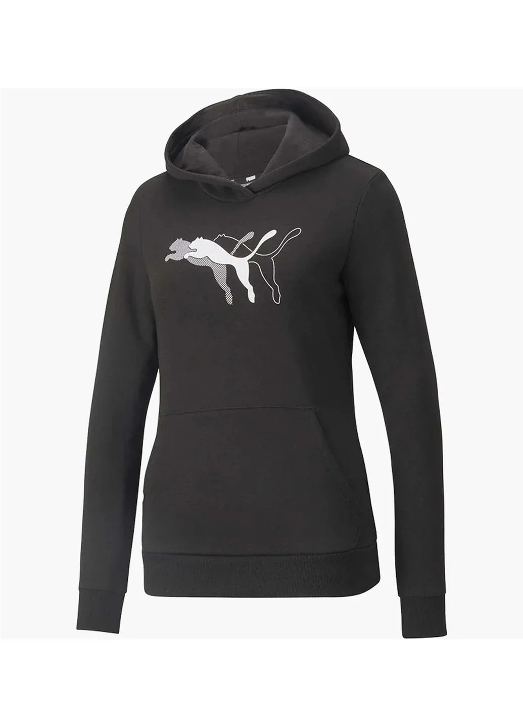 Кофта жіночі Puma Power Graphic Hoodie Tr Black (847114-01)