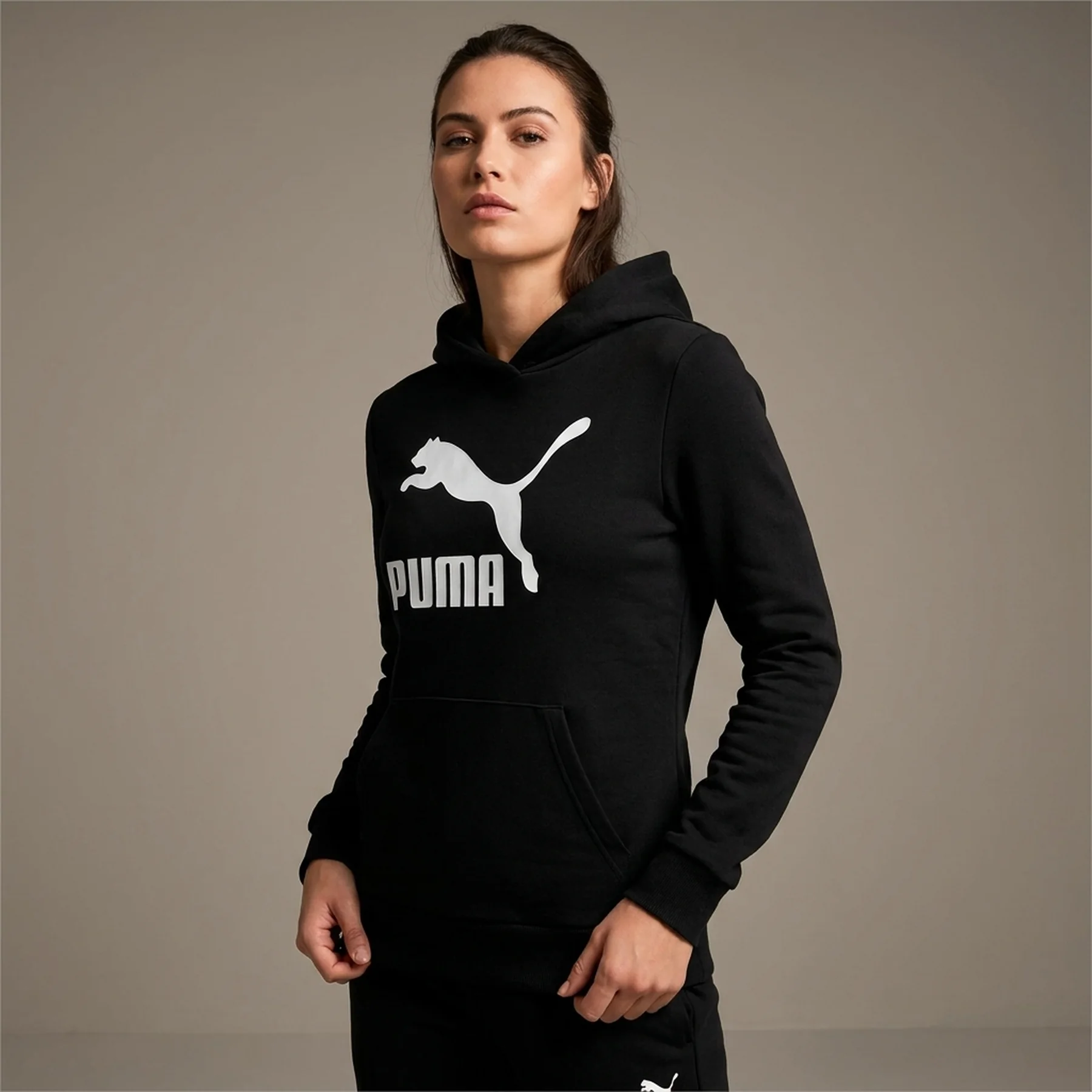 Кофта жіночі Puma Power Logo Black (589541-01)
