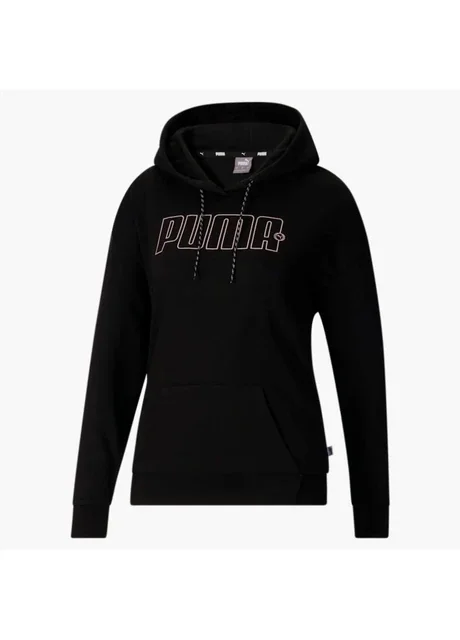 Кофта жіночі Puma Rebel Terry Hoodie Black (671167-01)