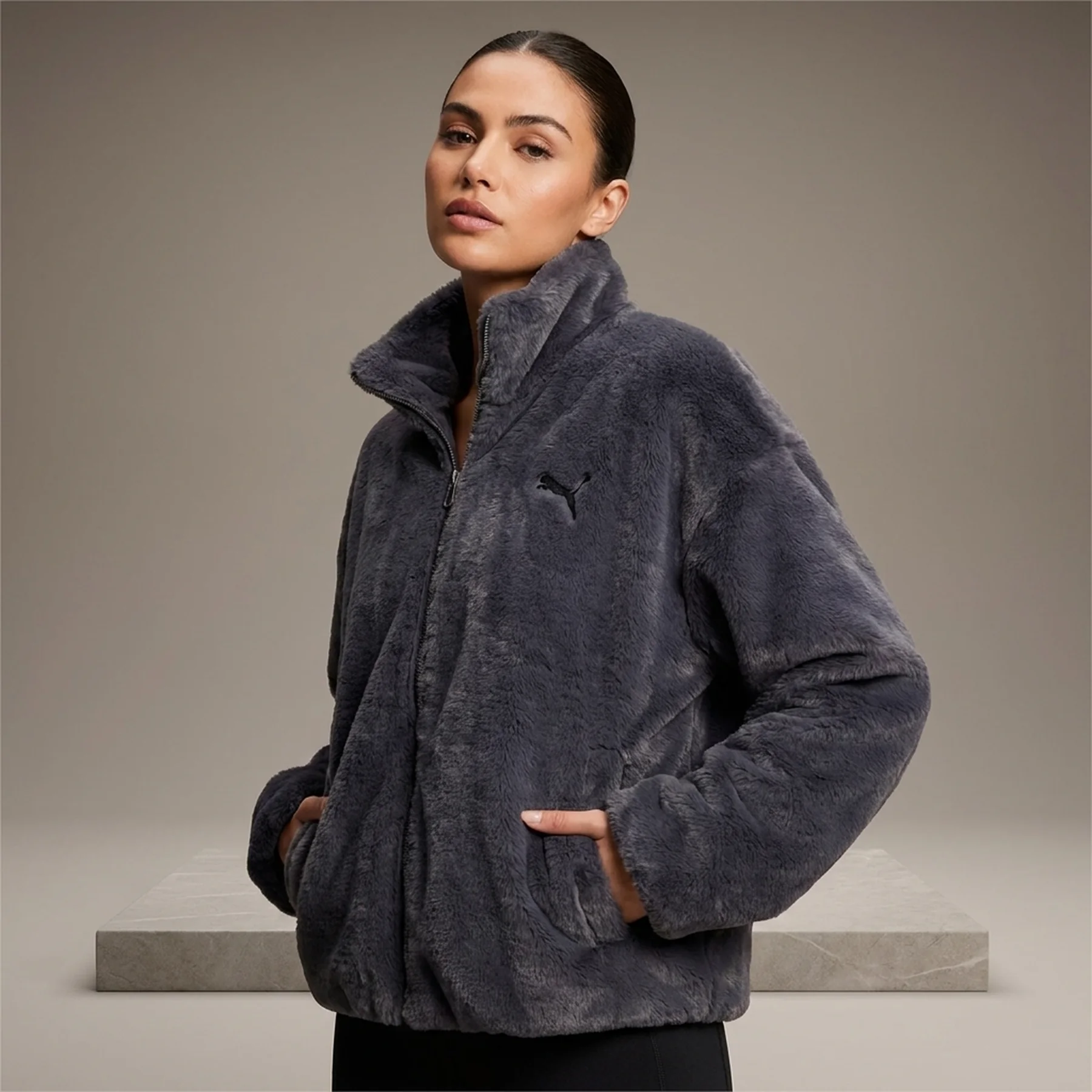 Кофта жіночі Puma Soft Fleece Jacket Grey (626517-69)