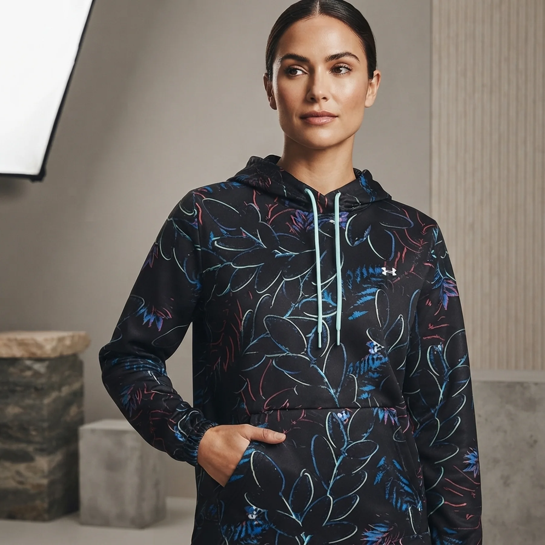 Кофта жіночі Under Armour Armour Fleece Black (1367705-001)