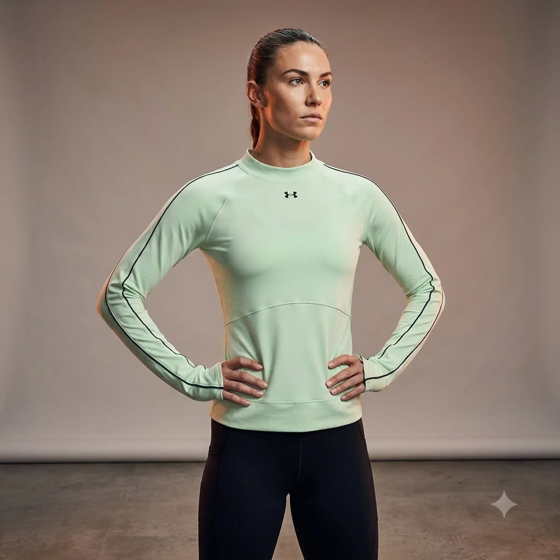Кофта жіночі Under Armour Rush Cg Core Green (1365721-335)