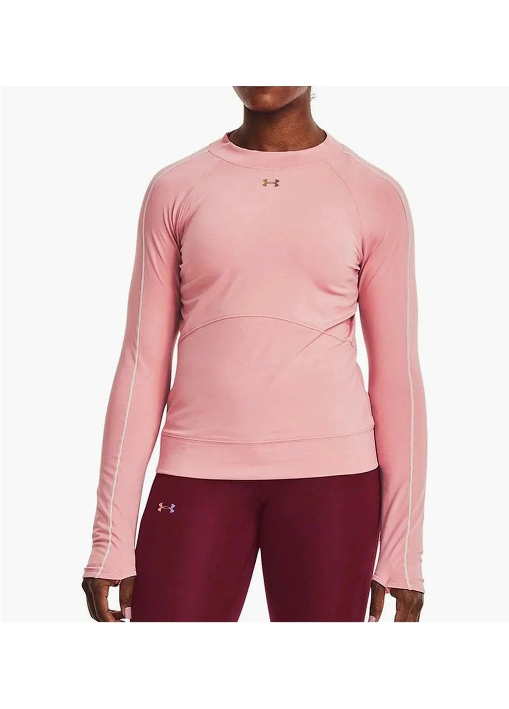 Кофта жіночі Under Armour Rush Coldgear Long Sleeve Training Top Pink (1365721-663)