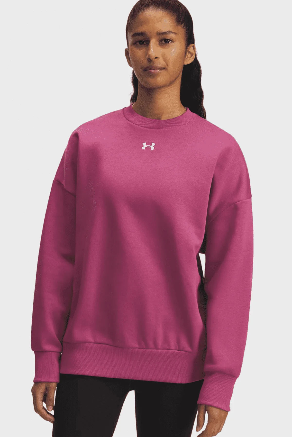 Кофта жіночі Under Armour Ua Rival Fleece Os Crew (1386463-659)