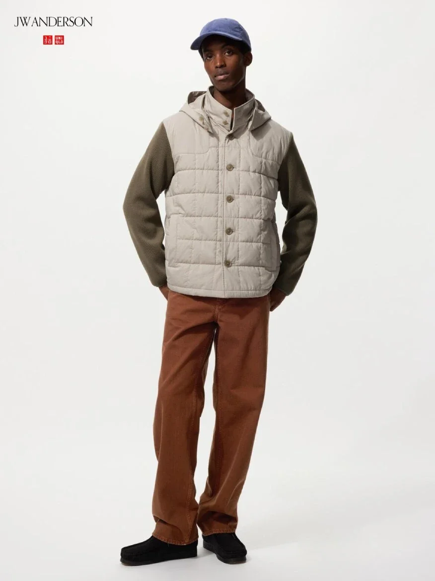 Комбінована стьобана куртка JW ANDERSON and UNIQLO 1159854459