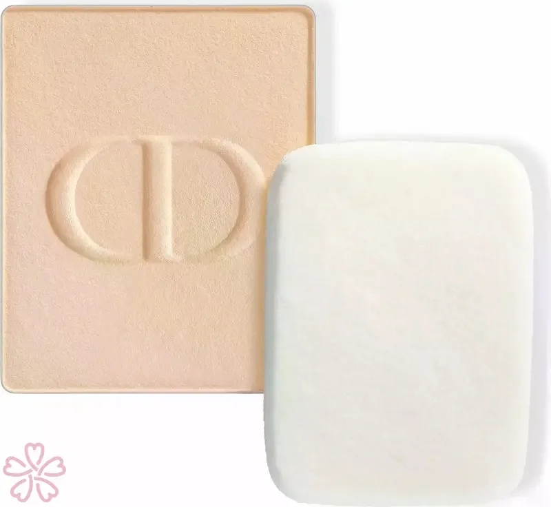 Компактная пудра Dior Diorskin Forever Natural Velvet Compact Foundation 10 г 2N Запасний блок