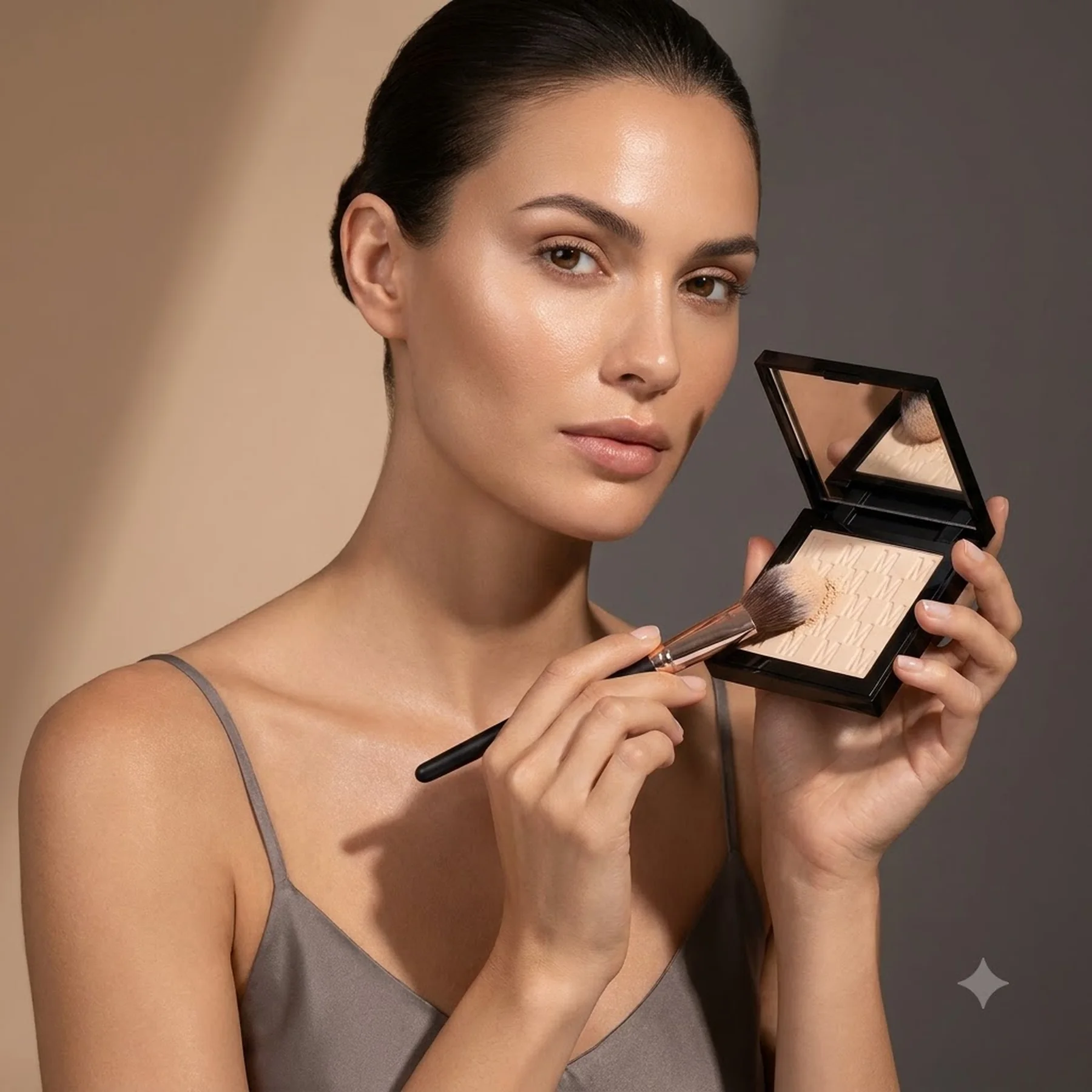 Компактная пудра MESAUDA NUDE VENUS POWDER COMPACT 10 г 104 Natural Ivory