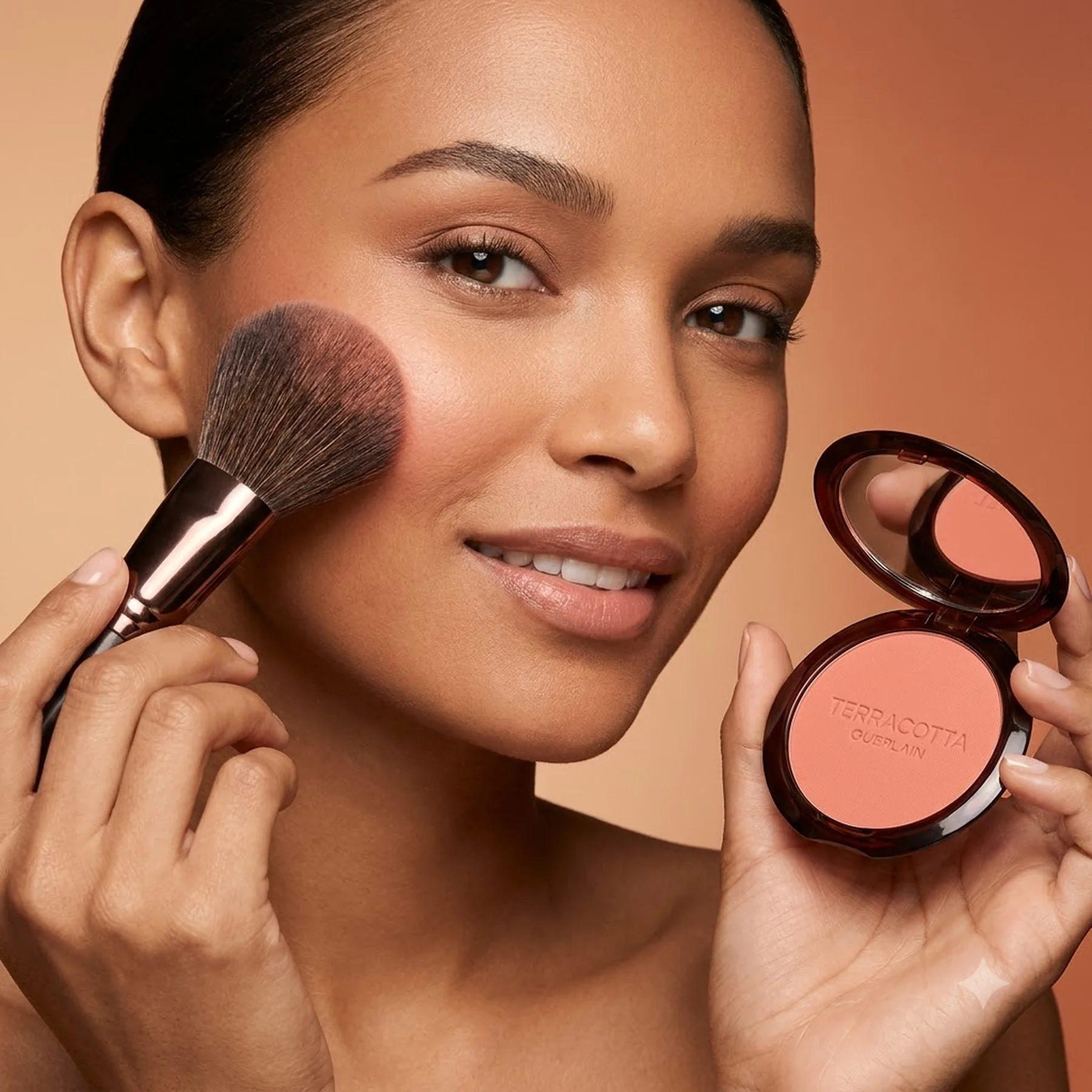 Компактные румяна для лица Guerlain Terracotta Blush Powder 5 г 02 LIGHT CORAL