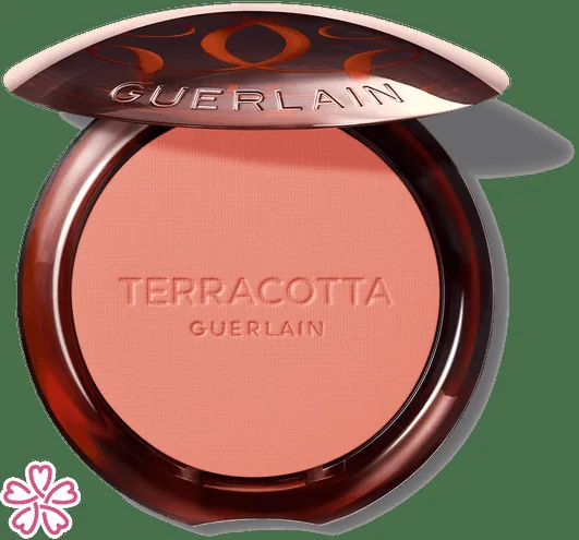 Компактные румяна для лица Guerlain Terracotta Blush Powder 5 г 02 LIGHT CORAL