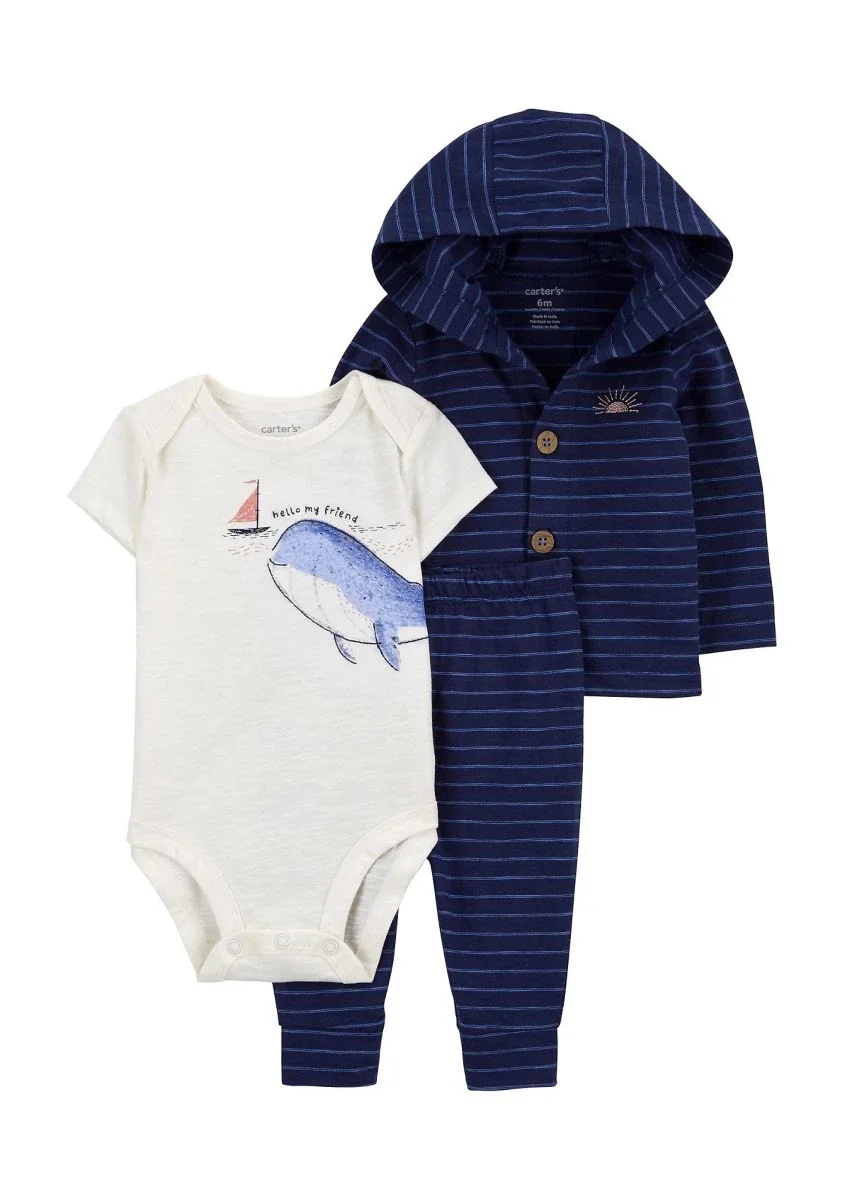 Комплект одягу Carter's кофта, штани та боді 1159840254