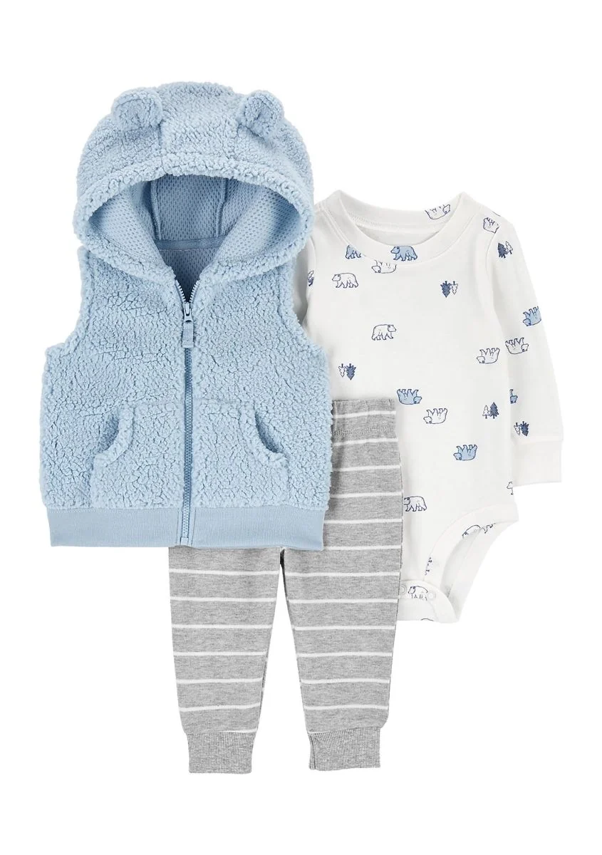 Комплект одягу Carter's жилет, боді та штани 1159840453