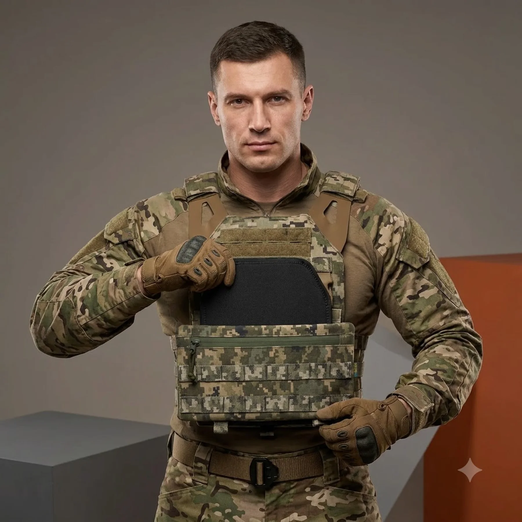 Захист живота Kiborg + балістичний захист GEN.2 Militex (1 клас)