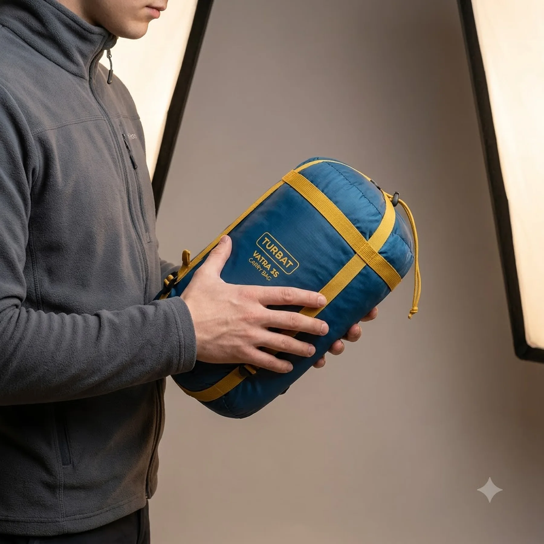 Компресійний мішок Turbat Vatra 3S Carry Bag light blue - блакитний