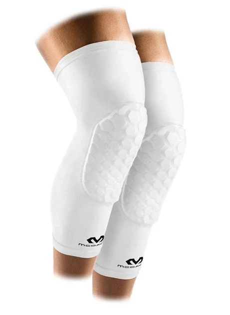 Компресійний наколінник із захистом (пара) McDavid Extended Compression Leg Sleeve with Hexpad