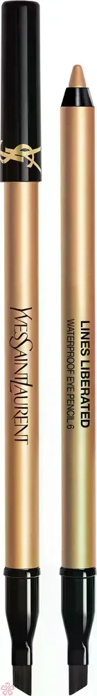 Контурный карандаш Yves Saint Laurent Lines Liberated 24H Waterproof Eyeliner 1.2 г 06 Legendary Gold