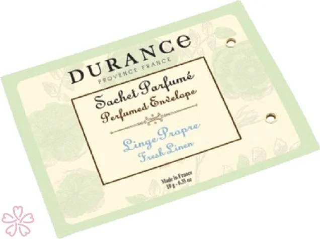 Конверт ароматный Durance Scent Envelope 10 г Свіжа постіль