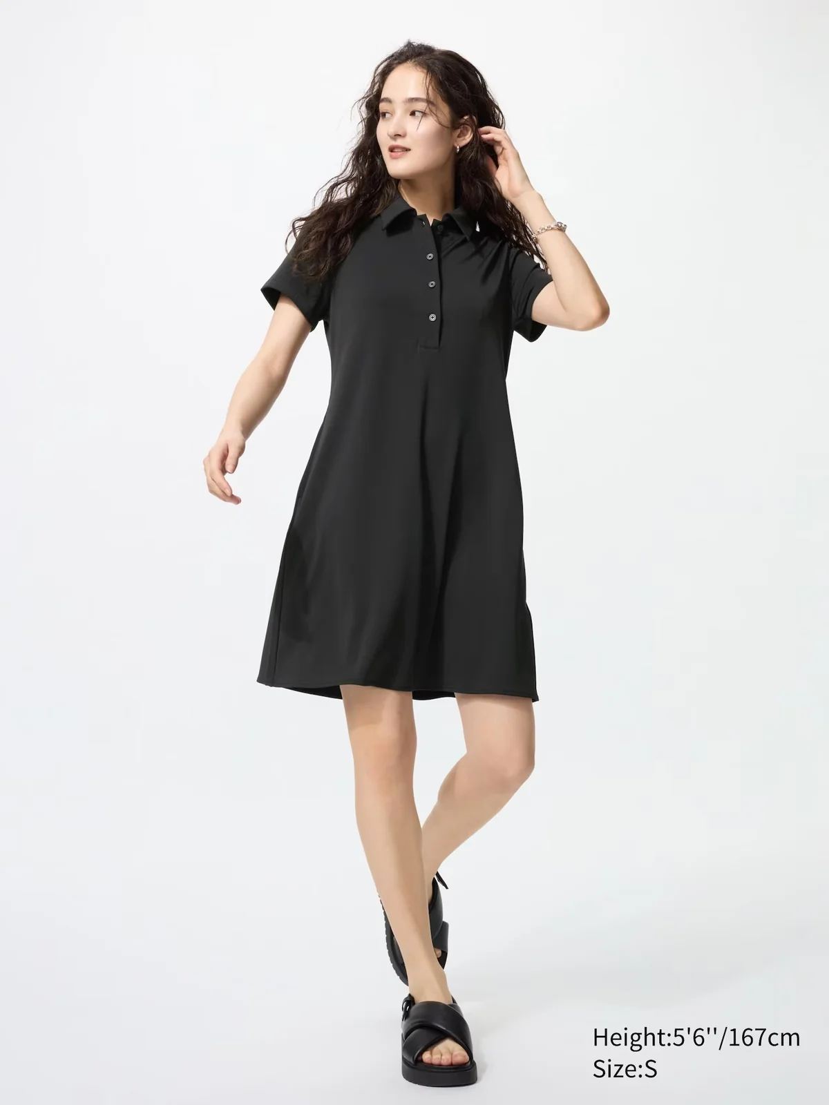 Коротке жіноче плаття-поло Uniqlo 1159853851