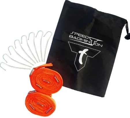 Корт для бадмінтону Talbot Speedbadminton Court Lines Red (490185)