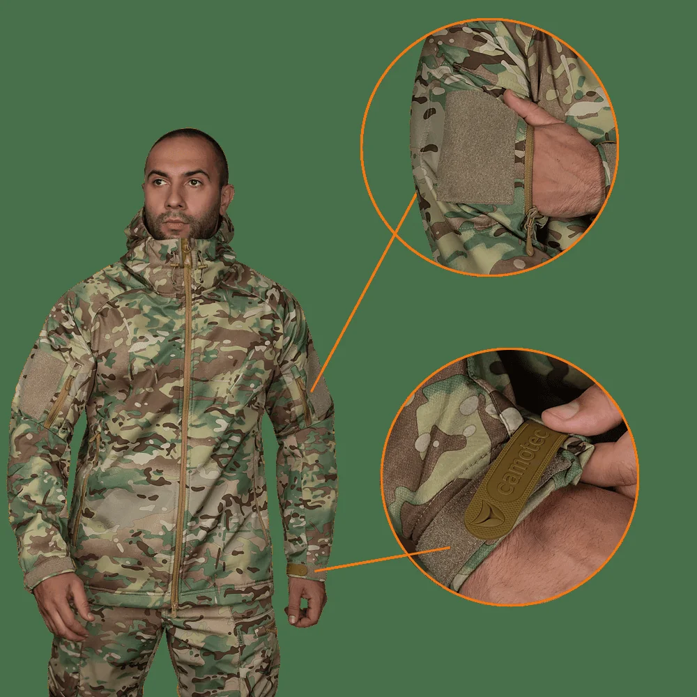 Костюм Camotec Softshell (Костюм+Бейсболка)