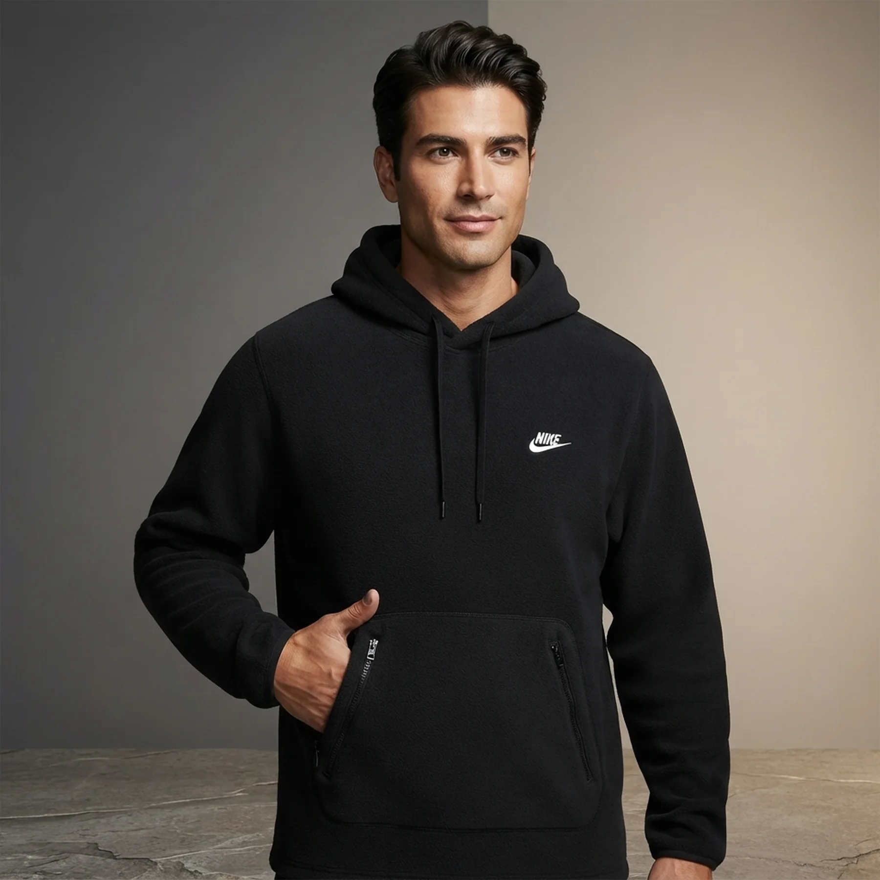 Костюм Nike Black Teddy Fleece