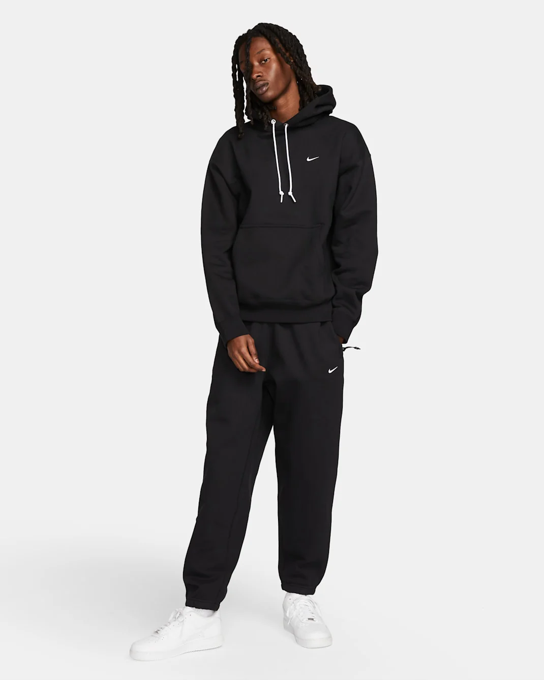 Костюм Nike Solo Swoosh чорний