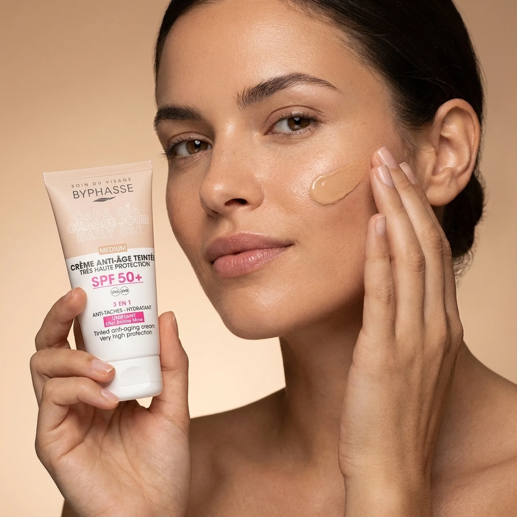 Крем Byphasse Anti-Aging Facial Cream SPF 50+ 50 мл Medium