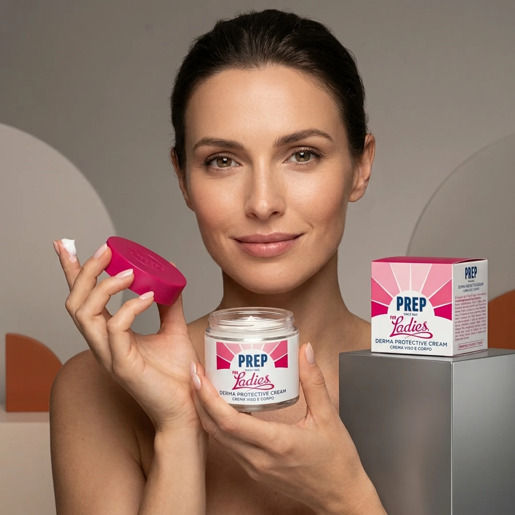Крем для лица и тела защитный PREP Derma Protective Cream Prep For Ladies 75 мл