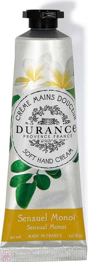 Крем для рук Durance Soft Hand Cream 30 мл Чуттєвий моної