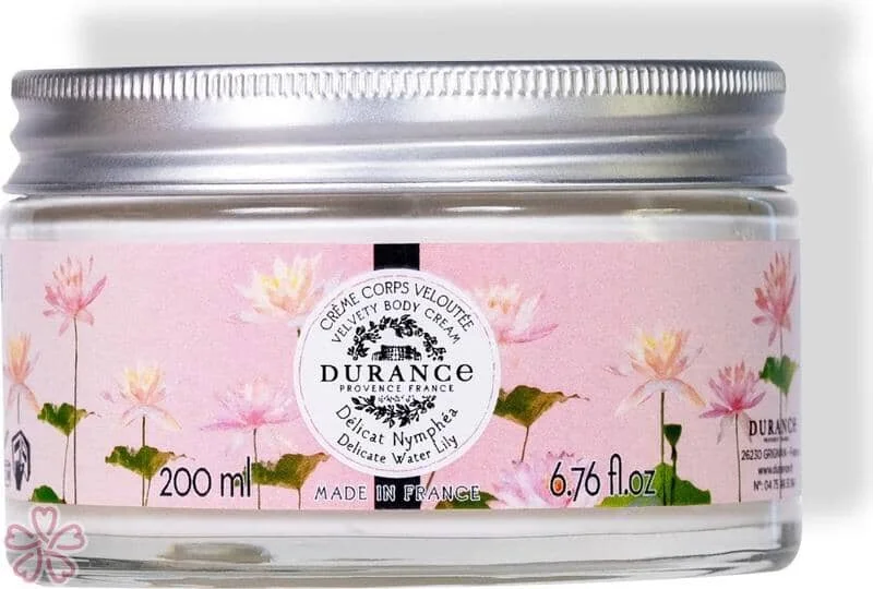 Крем Durance Creme Corps Veloutee 200 мл Ніжна водяна лілія
