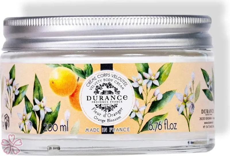 Крем Durance Creme Corps Veloutee 200 мл Апельсиновий цвіт