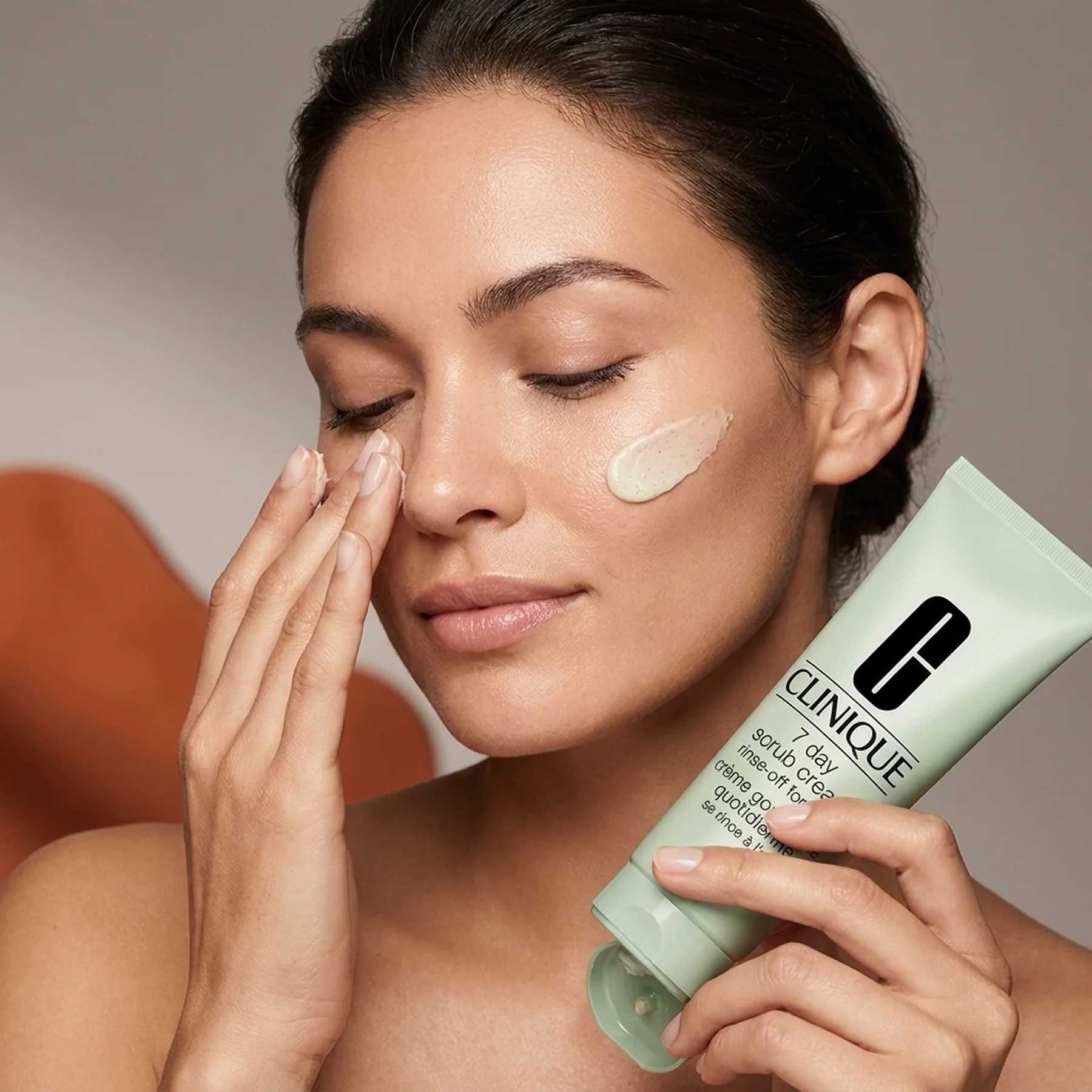 Крем-скраб для лица Clinique 7 Day Scrub Cream Rinse-Off Formula 100 мл