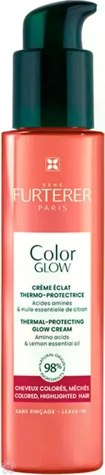 Крем термозащита без смывания для окрашенных волос Rene Furterer Color Glow Thermal-Protecting Glow Cream 100 мл