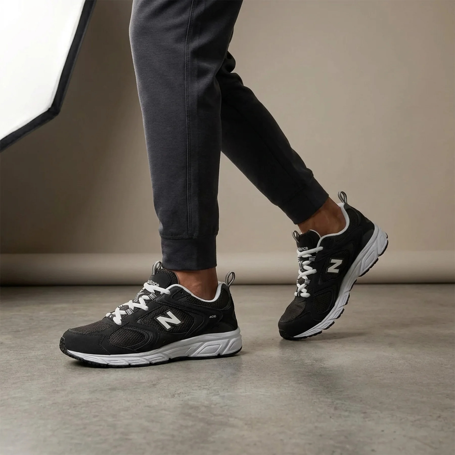 Кросівки 408 U4089BN New Balance 7,5 (40,5) Чорний
