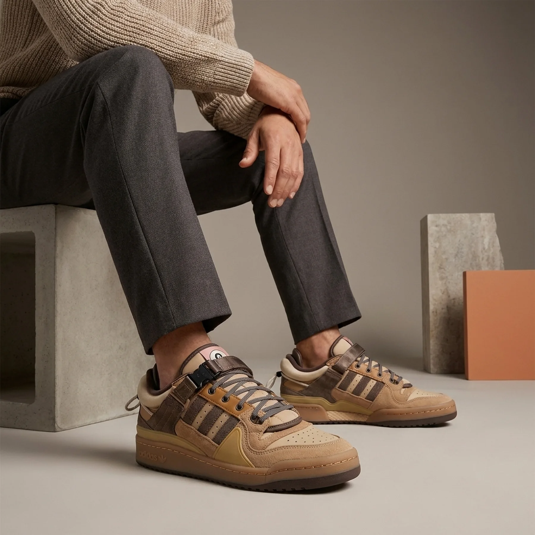 Кросівки Adidas forum low bad bunny