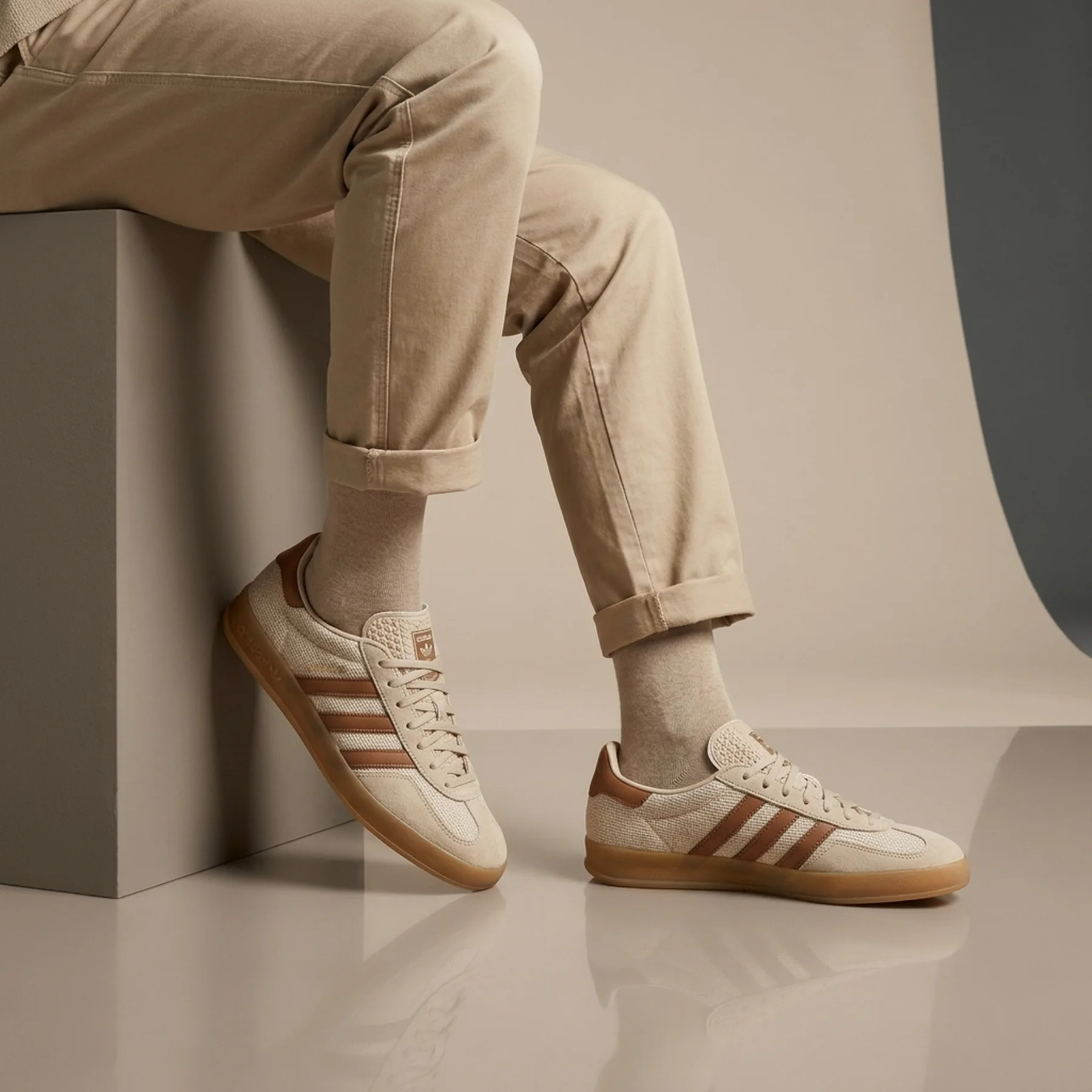 Кросівки Adidas Gazelle Indoor Sand Strata Premium
