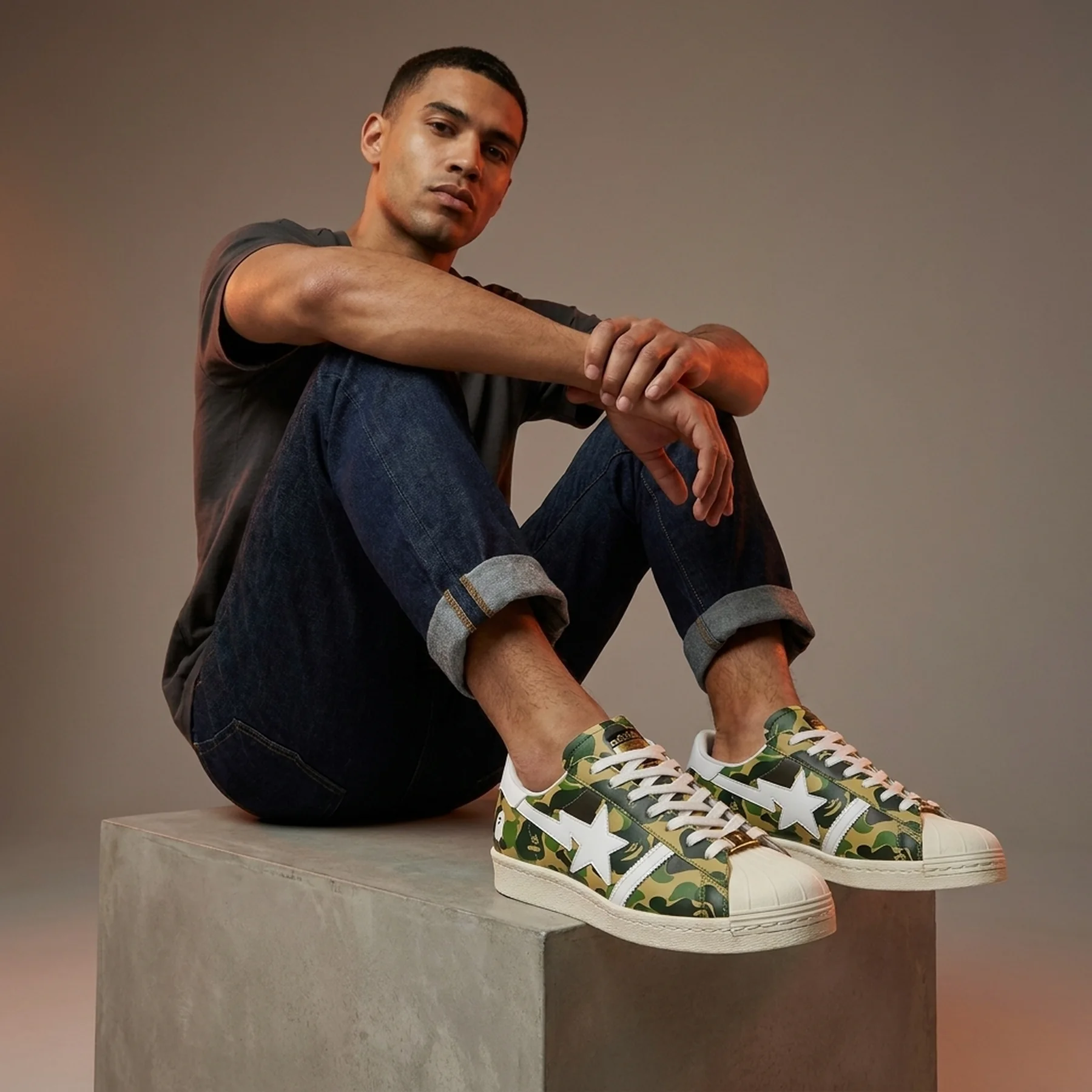 Кросівки Adidas superstar 80s bape