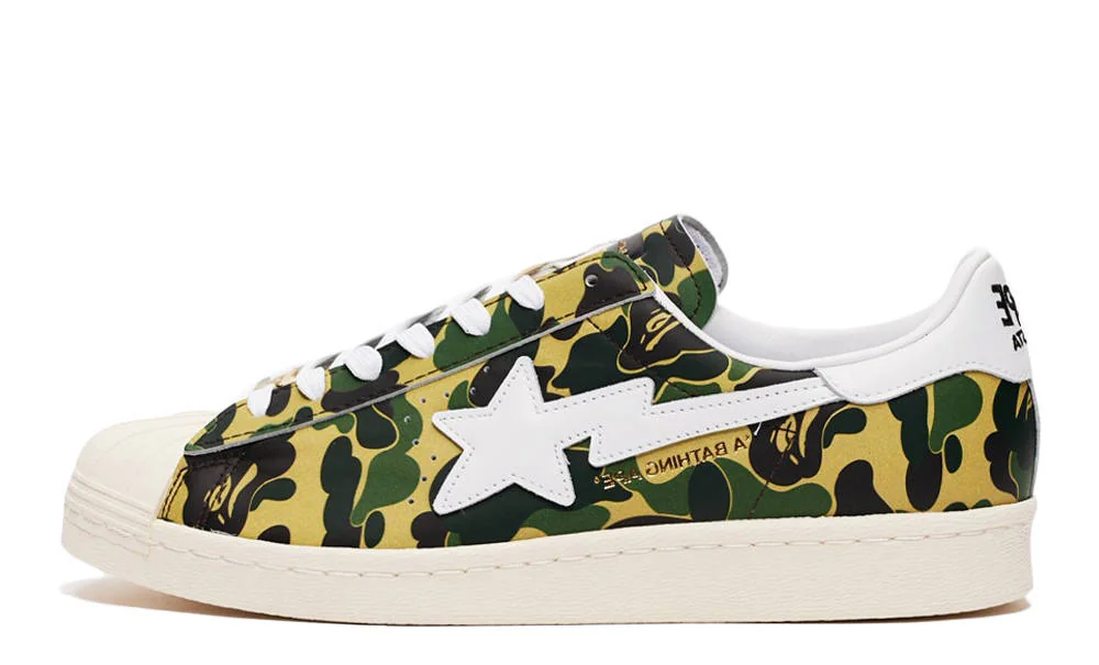 Кросівки Adidas superstar 80s bape