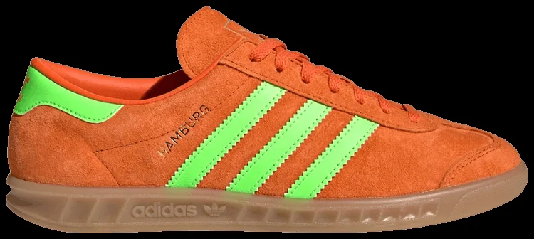 Кросівки Adidas Wmns Hamburg 'Orange Solar Green Gum'