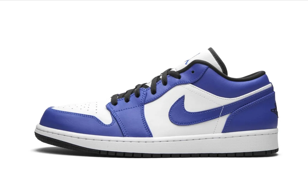 Кросівки Air Jordan 1 Low White/Blue
